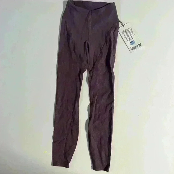 NWT Lululemon LAB NULU embossed Yoga tight 25” size 2 NWT - Picture 6 of 8